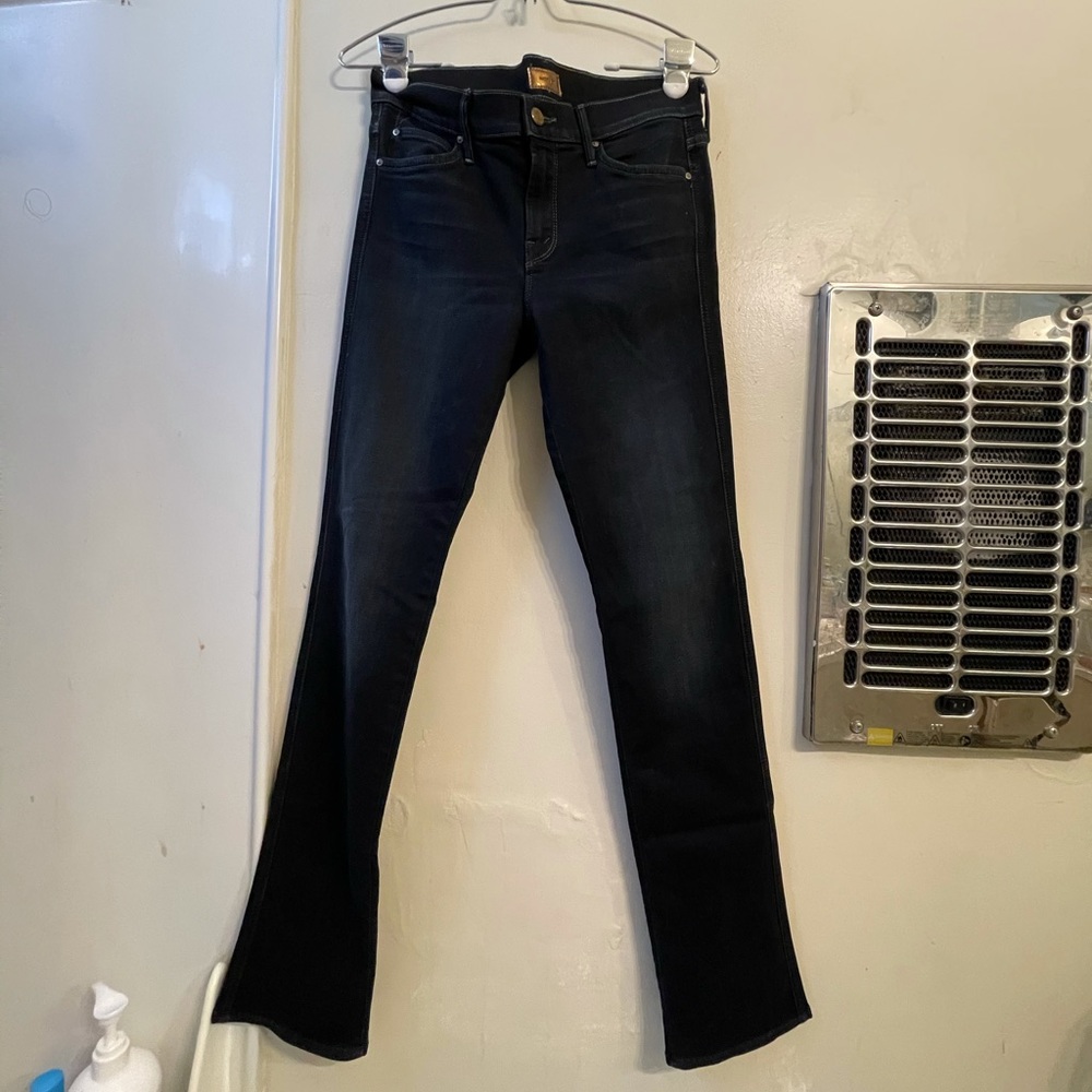 MOTHER The Rascal Coffee Tea or Me jeans